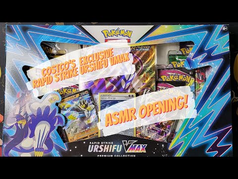 Costco's Urshifu Rapid Strike - ASMR BOX OPENING - Happy Easter!