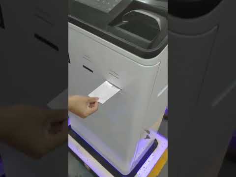 Hotel check in and check out kiosk