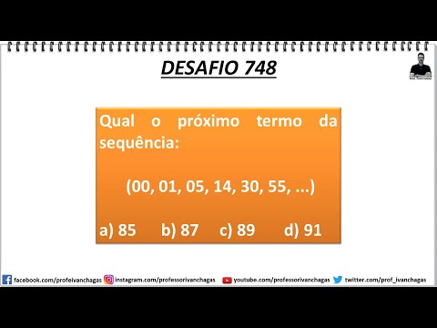 DESAFIO 748 - QUAL O PRÓXIMO TERMO DA SEQUÊNCIA?