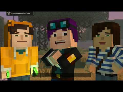 Minecraft Story Mode - Episode 6 - A Portal to Mystery -7- White Pumpkin Unmasked