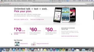 Get $30 T-Mobile Plan With Unlimited Data (5GB) And Text