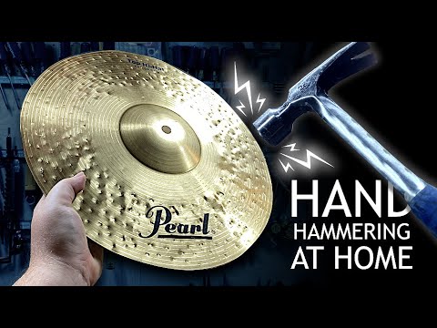 Making Your Cheap Cymbals Sound Better - DIY Hand Hammering