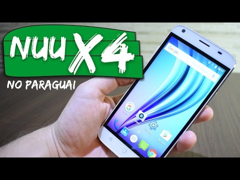 Celular Nuu X4 Dual Chip 16GB 4G vídeo