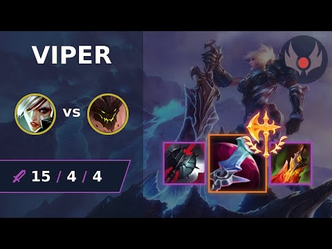 [ Viper ] Riven TOP vs Malphite | NA GRANDMASTER | LOL Season 2023