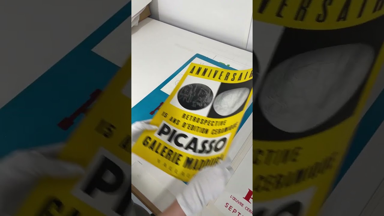 Pablo Picasso rare posters from his time at the famed print studio Imprimerie Arnéra in Vallauris