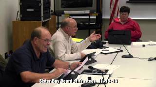 preview picture of video '11-18-14 Sister Bay Board of Trustees'