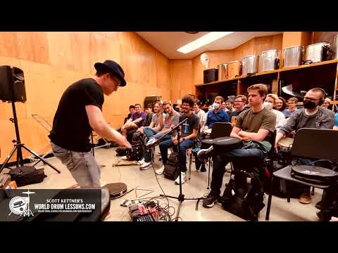 Scott Kettner Pandeiro Solo at Indiana University