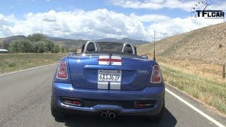 2013 MINI Cooper S Roadster 0-60 MPH Quick Take Drive & Review