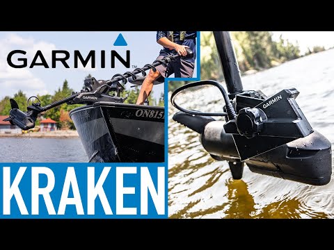 FIRST LOOK! Garmin Force KRAKEN (High Tech Trolling Motor)