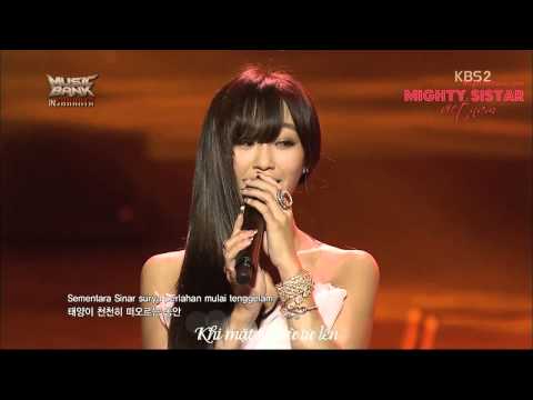 VietsubMSVN Kemesraan   Hyorin ft  Eru 2013 Music Bank in Jakarta720P