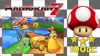 Mario Kart 7 (Mushroom Cup 100cc | 3 Star Rank)