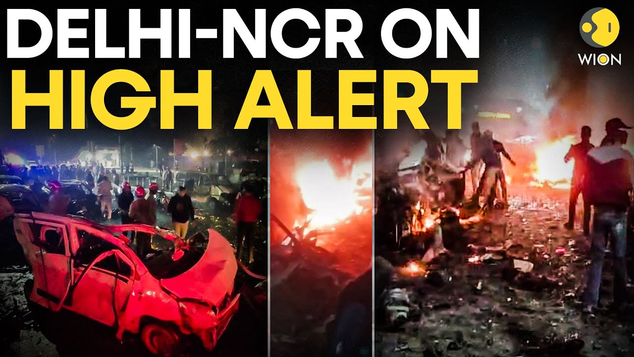 Delhi Red Fort Blast Live: High-Alert In Delhi-NCR After Blast Near Red Fort, 8 Dead, 24 Injured