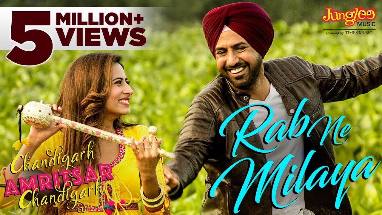 Rab Ne Milaya Lyrics  | Chandigarh Amritsar Chandigarh | Gippy Grewal | Kamal Khan | Jatinder Shah