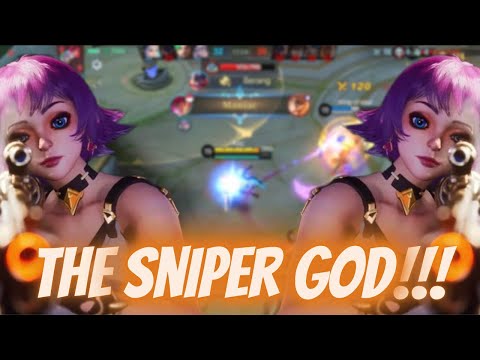 THE SNIPER GOD!!! ~ BEATRIX MONTAGE SNIPER ONLY | Mobile Legends Gameplay Highlights Ep 94