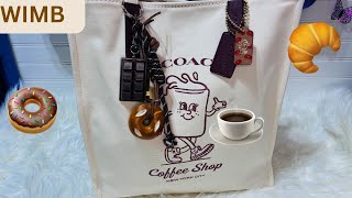 Download lagu BAGTOBER: WHAT’S IN MY BAG COACH COFFEE SHOP TOTE BAG #coach #coffee mp3