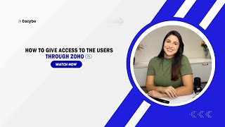 Download the video "How admin can give access to users in zoho"