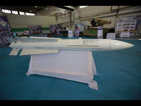 Iran made Fakour-90 air to air missile fires against target drone آزمايش موشك فكور نود ايران