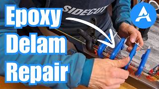 D.I.Y. Snowboard Repair | Delamination And Broken Edge