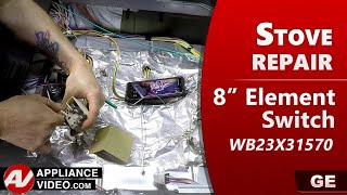 Stove/Oven Repair and Diagnostics - 8in Element Switch