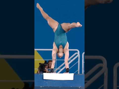 brazil🇧🇷 INGRID DE OLIVEIRA woman diving platform beautiful amazing and the best diving