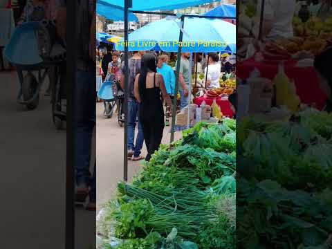 Feira Livre em Padre Paraíso MG