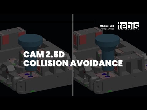 Optimizing Machining with CAM 2.5D Collision Avoidance | Tebis 4.1 R7
