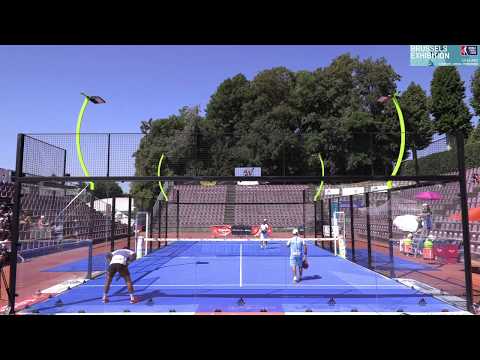 1/2 - Mieres / Lamperti vs Díaz/ Galán - World Padel Tour Brussels