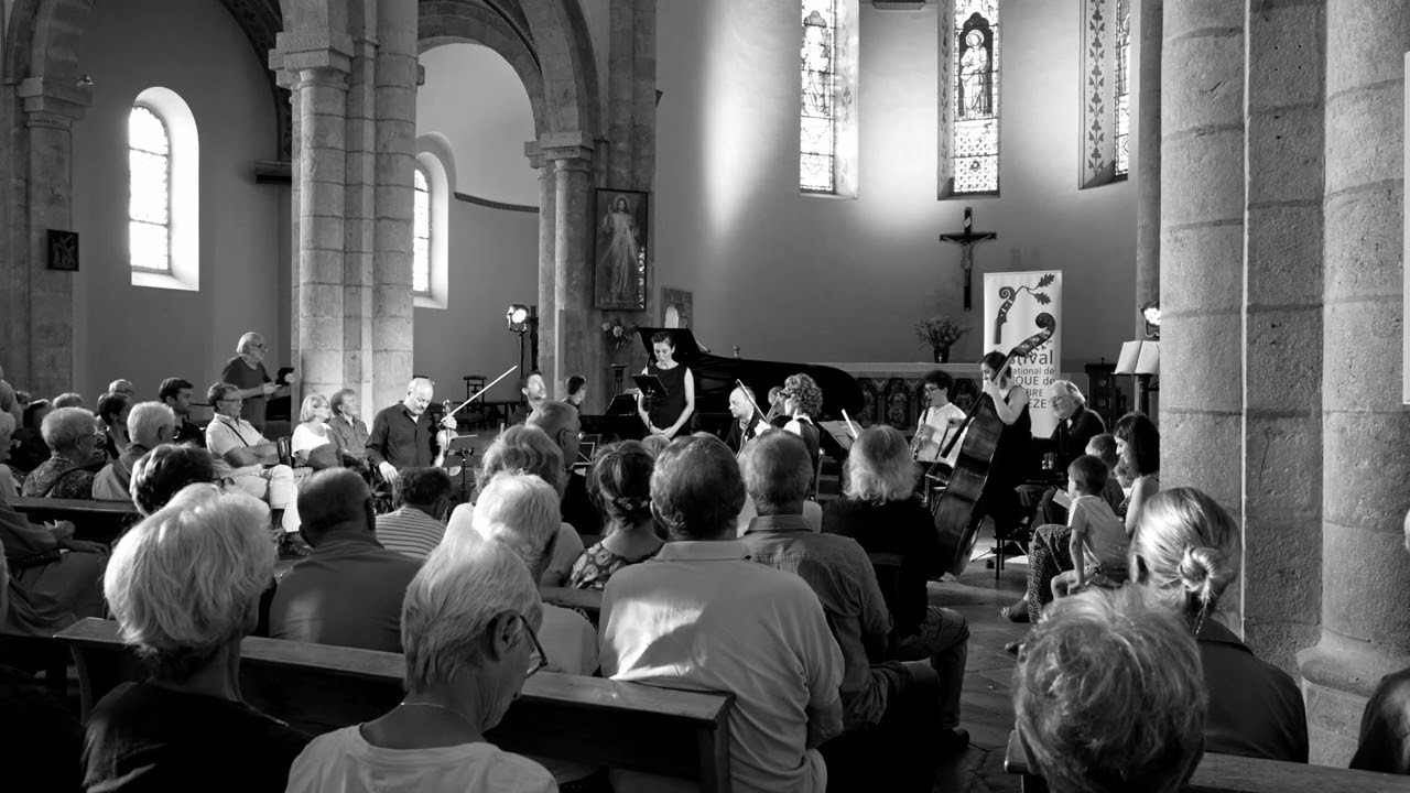 "7ème Symphonie de Bruckner"  Live concert Festival de Thèze Juillet 2024 Puccini, Hersant, Bruckner