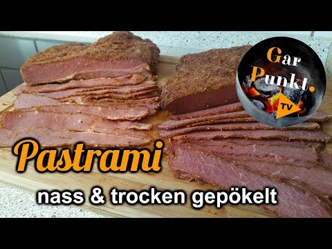 Pastrami von der Rinderbrust - nass und trocken gepökelt - GarPunkt.TV #27 - Grill BBQ Rezept