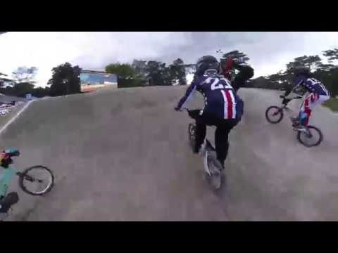 Renato Rezende Go Pro run - crash in 1/8's Zolder RD3