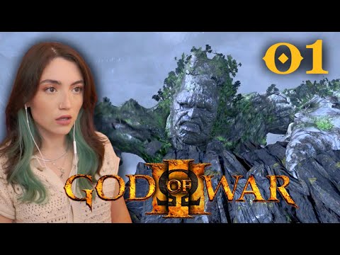 My First Time Playing God of War 3 Remastered- Gaia? Gaia.. GAIAAA WTH!!!!!!!!- Let's Play Part 1