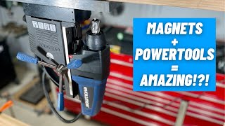Effortless Metal Drilling!!! || Evolution EvoMag42 || Review