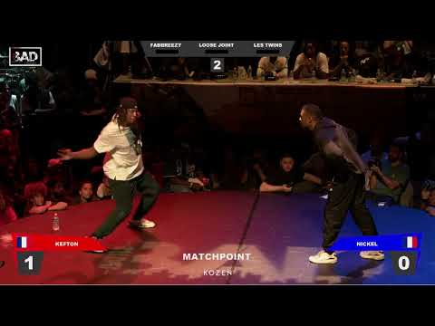 KEFTON vs NICKEL YUDAT - Battle BAD 2022 - HIP-HOP Semi Final