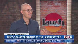 Eric Schwartz Performs At The Laugh Factory