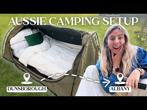 First Time Sleeping in a Swag in Australia 🇦🇺