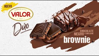 Chocolates Valor Nuevo Valor Dúo Brownie anuncio