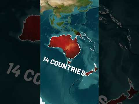 কোন মহাদেশ কতগুলো দেশ আছে?