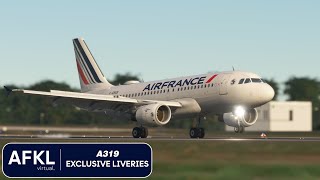 Air France - A320 Mini Fleet Pack /w Cabin | Fenix A320 video