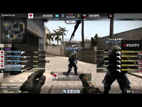 HellRaisers vs Team Empire - Game 2 - CEVO/GFINITY - S9 Pro-League - Qualifer 1