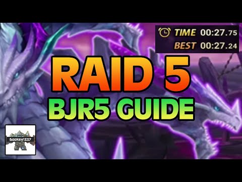 BJR5 GUIDE - BALEYGR JANSSEN RAID 5 GUIDE with Artifacts feat. Foxlery | SUMMONERS WAR GERMAN (BJ5)
