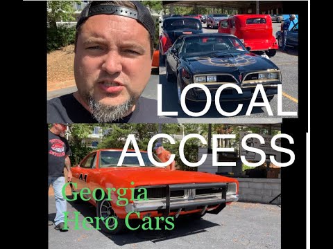 The Bandit vs. The General Lee - Georgia Movie Cars!