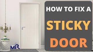 How to Plane A Door | Adjustments To Fix A Sticking Door 💯