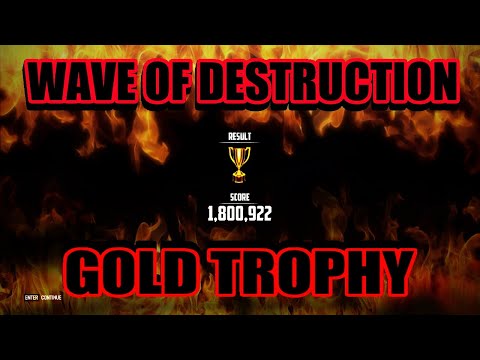 Wreckfest | Wave of Destruction 1,800,922 Gold Trophy | Hellvester Event