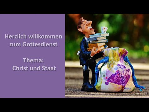 Predigt Christ und Staat - Martin Pogorzelski
