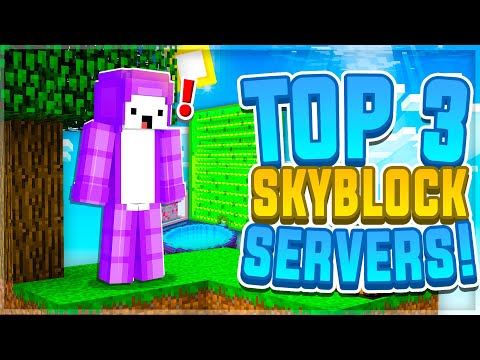 TOP 3 SKYBLOCK SERVERS!  *2022 EDITION* |  Minecraft OP Prison |  1.8- 1.19+ Minecraft Skyblock Servers