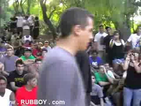 El negro Vs Spef (Semifinal) [Batalla Jardines Grec 25.7.08]