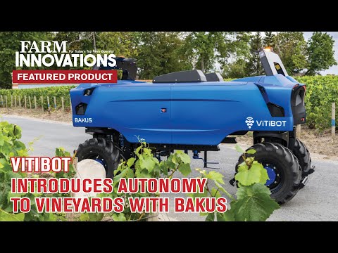VitiBot Introduces Autonomy to Vineyards with Bakus