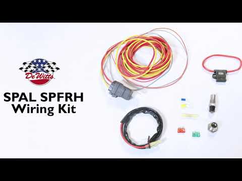 How To Use The DeWitts SPAL SPFRH Wiring Kit