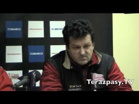 [Terazpasy.TV] Konferencja po mczu Comarch-CRACOVIA - GKS Tychy 4:2