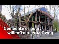 Buurt in Heukelom wil 9 meter hoog 'tuinsieraad' weg